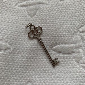 Sterling Silver Key Pendant